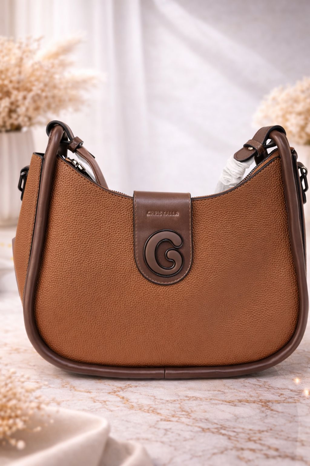 Imported pio leather handbag-26