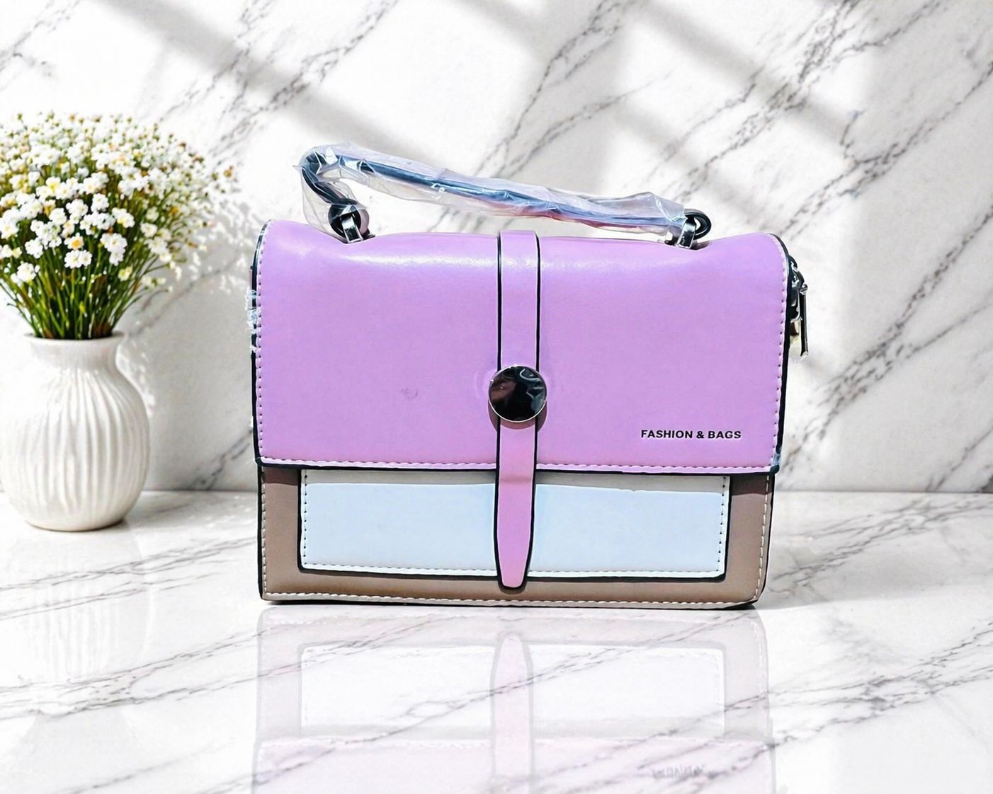 ARP Crown - Modern Gloss Premium PU Leather Clutch