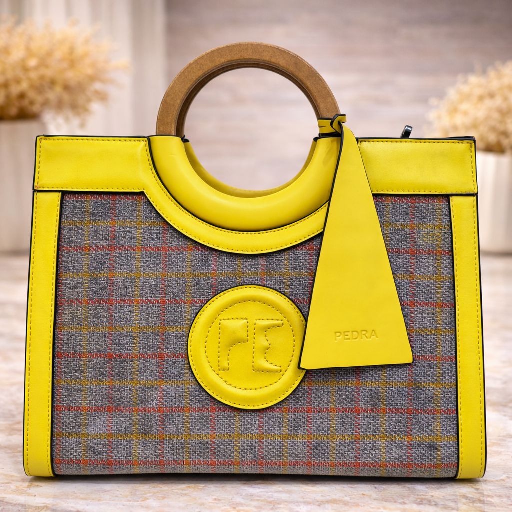 Pu leather classic pedra bag